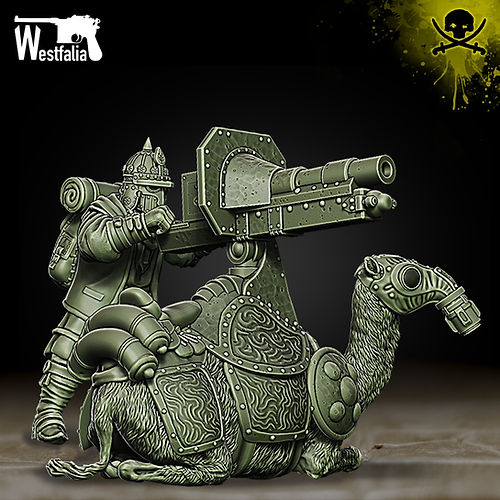Trench Stench: Beduins of AlBadia - Camel Gun Cannon | Grognard Games
