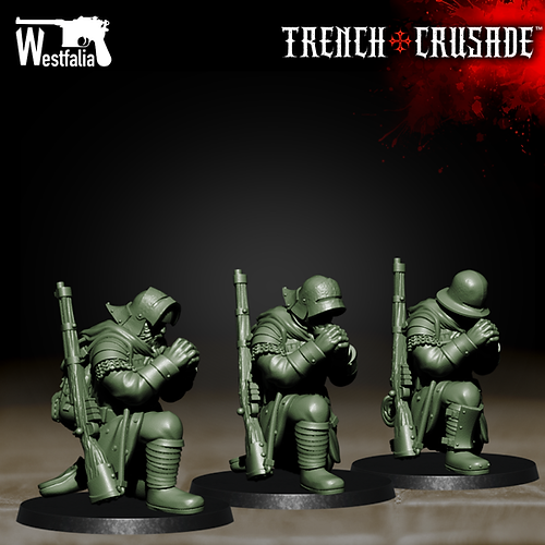 Trench Stench: Red Brigade - Praying Soldiers | Grognard Games