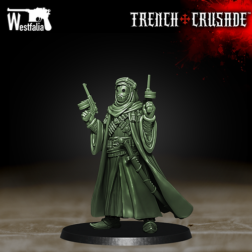 Trench Stench: Red Brigade - Gunslinger Lieutenant | Grognard Games