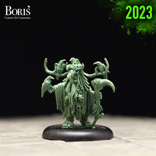 Westfalia Miniatures: Dwarf Druid | Grognard Games