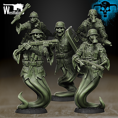 Trench Stench: Ghosts of the Nomansland - Infantry 3 | Grognard Games