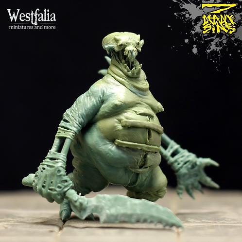 Westfalia Miniatures: Gluttony's Champion- Knife Bearer | Grognard Games
