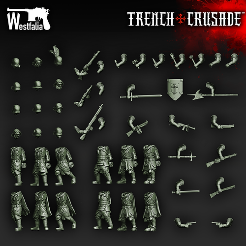 Trench Stench: Red Brigade - Multi-Part Bundle | Grognard Games