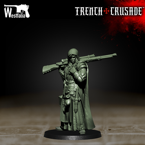 Trench Stench: Red Brigade - Sniper Prioress | Grognard Games