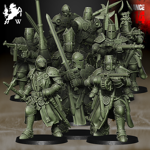 Trench Stench: Crusaders - Crusaders Infantry | Grognard Games