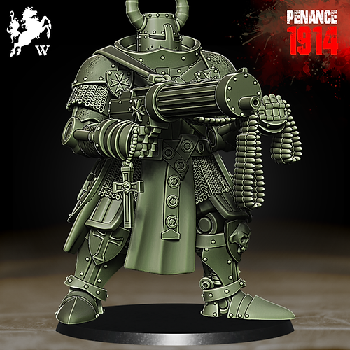 Trench Stench: Crusaders - Heavy Crusader MG | Grognard Games