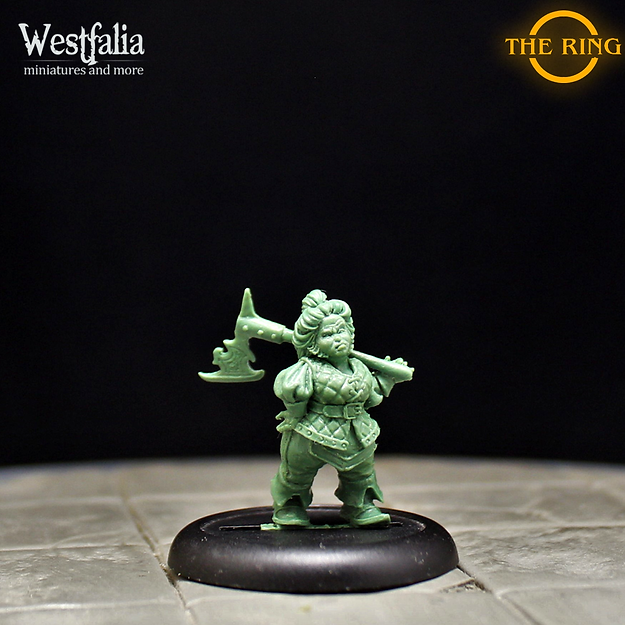 Westfalia Miniatures: The Dwarf King's Daughter | Grognard Games