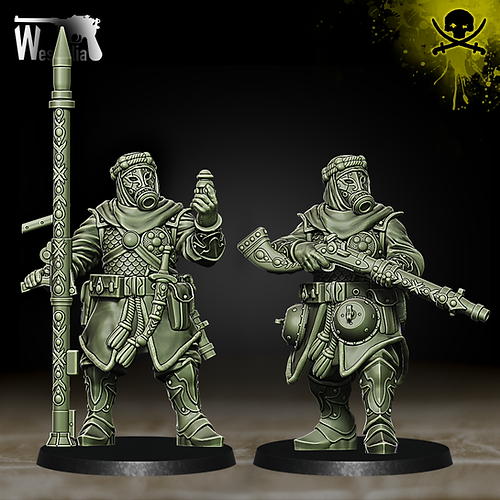 Trench Stench: Beduins of AlBadia - Archaeologists | Grognard Games