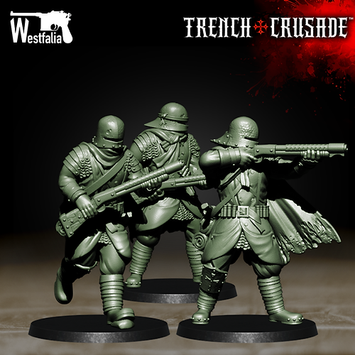 Trench Stench: Red Brigade - Yeomen with Shotguns | Grognard Games