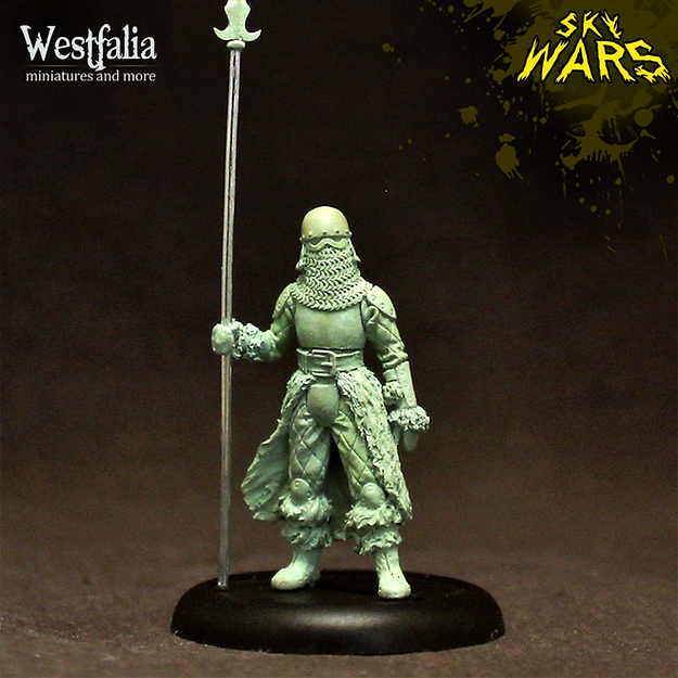 Westfalia Miniatures: Death Knight Minion with Spear | Grognard Games