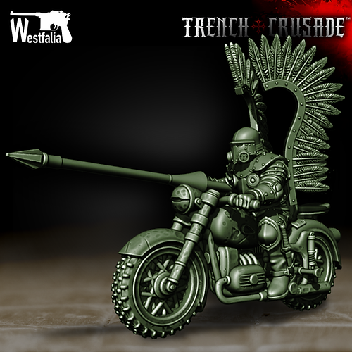 Trench Stench: Red Brigade - Winged Biker | Grognard Games