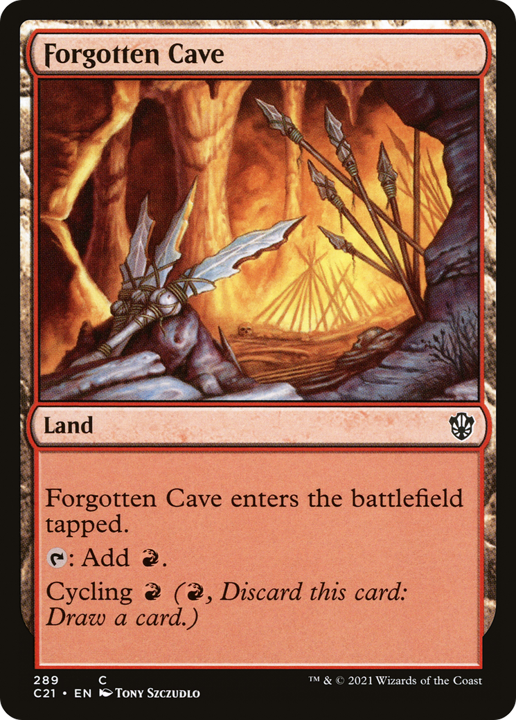 Forgotten Cave [Commander 2021] | Grognard Games