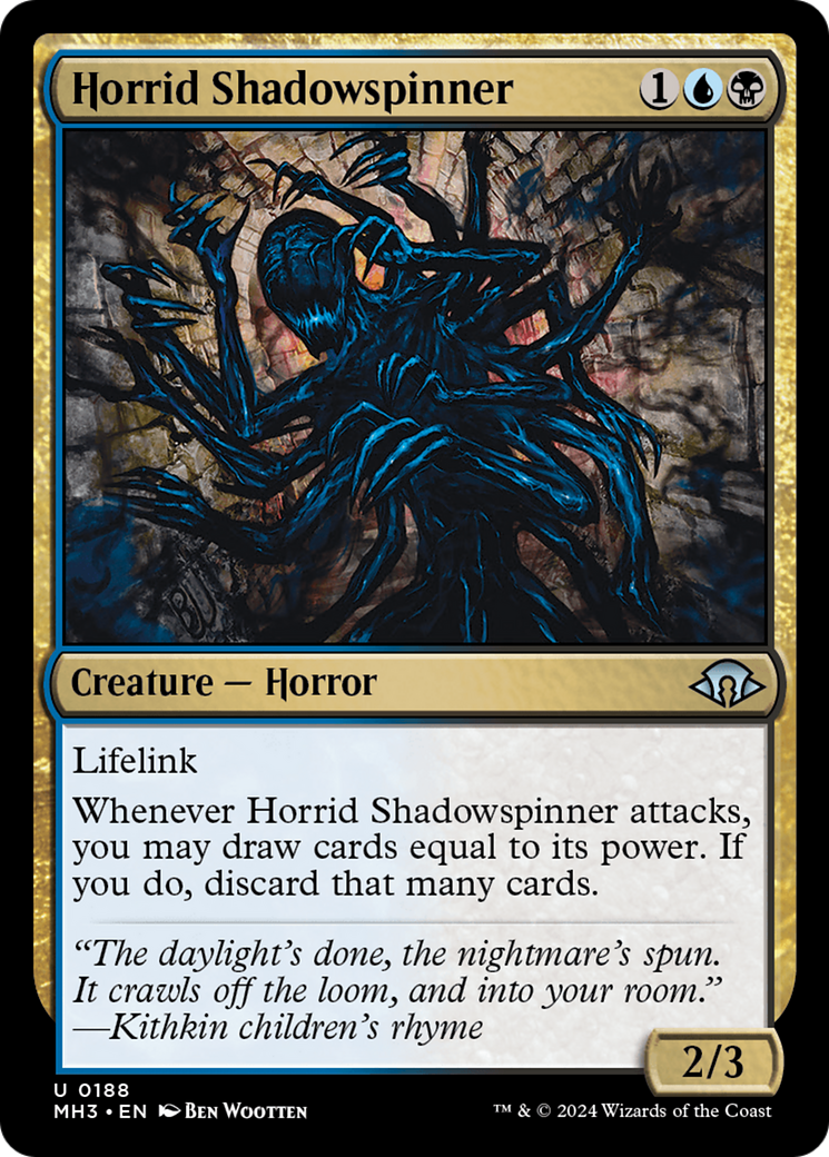 Horrid Shadowspinner [Modern Horizons 3] | Grognard Games