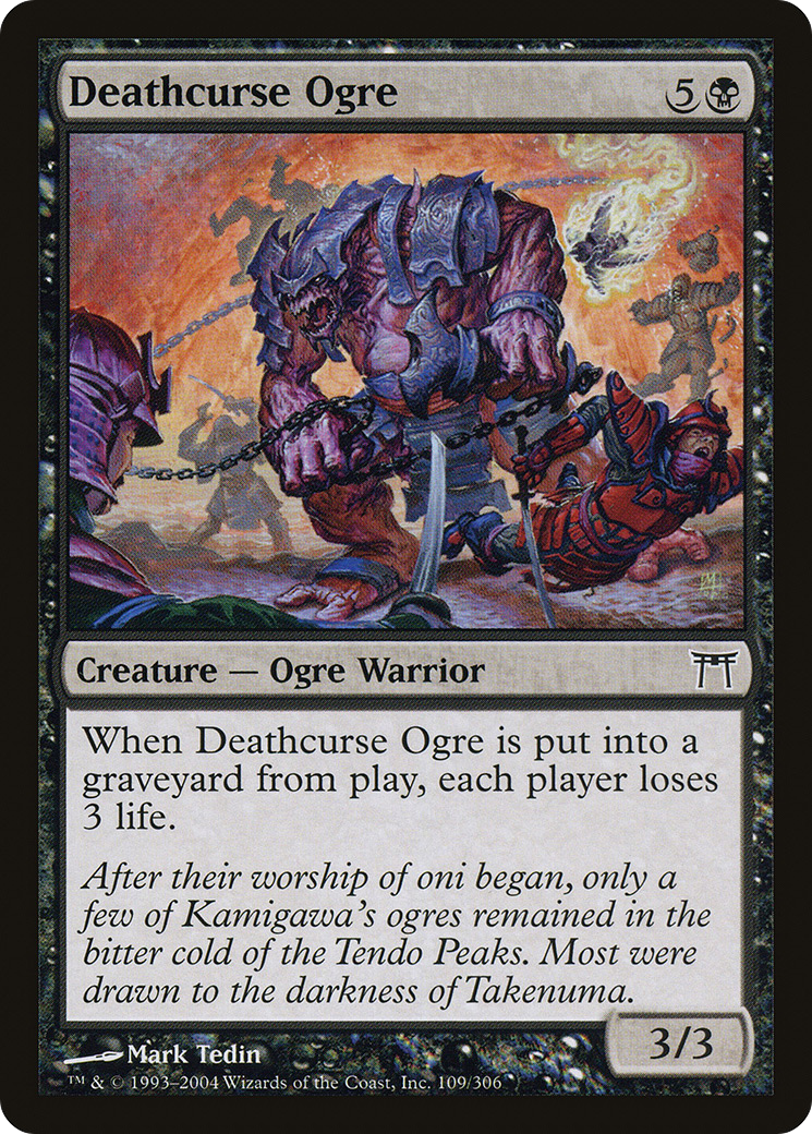 Deathcurse Ogre [Champions of Kamigawa] | Grognard Games