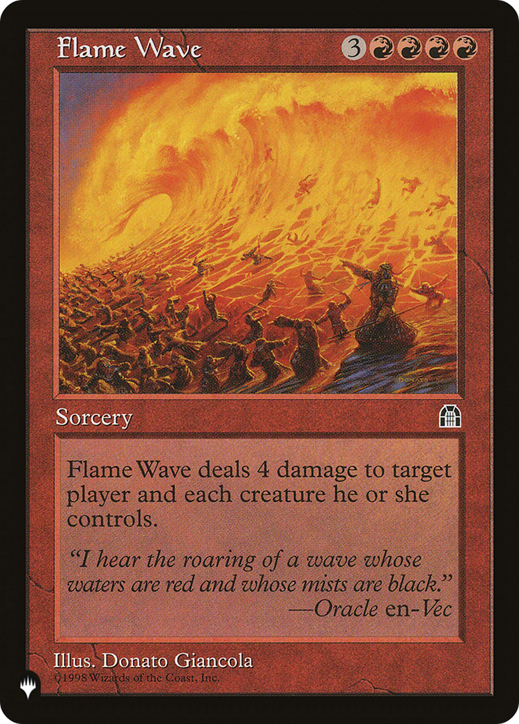 Flame Wave [The List] | Grognard Games
