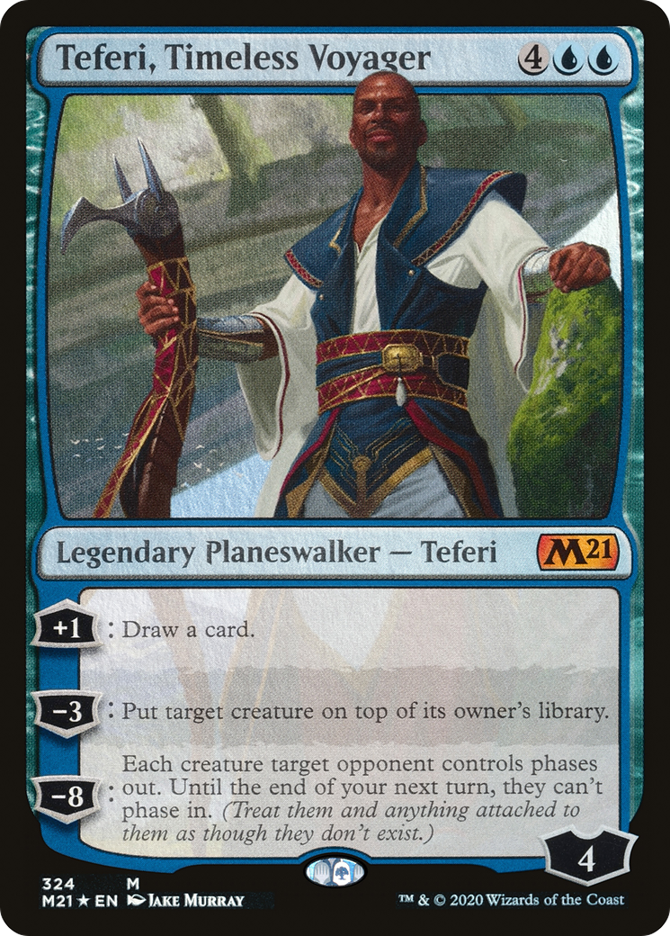 Teferi, Timeless Voyager [Core Set 2021] | Grognard Games