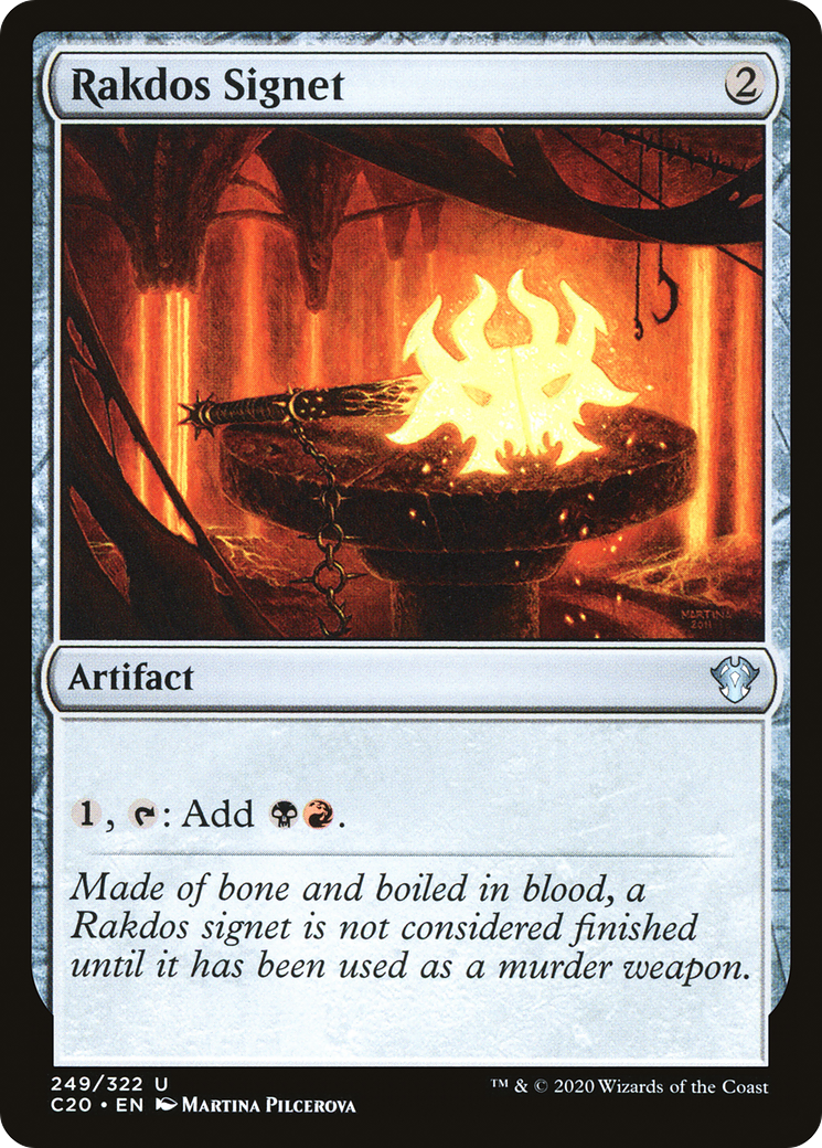 Rakdos Signet [Commander 2020] | Grognard Games