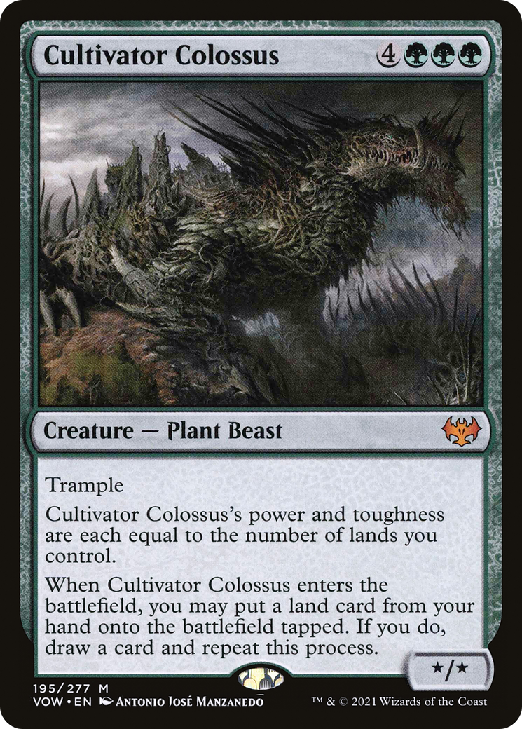 Cultivator Colossus [Innistrad: Crimson Vow] | Grognard Games