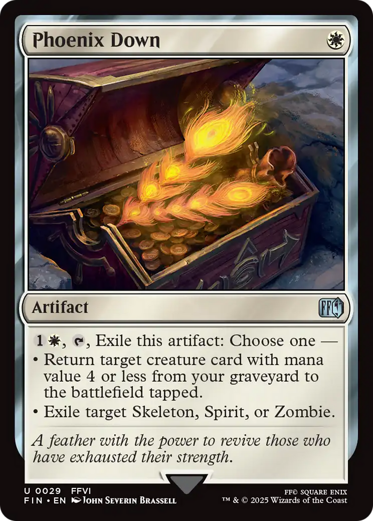 Phoenix Down (FIN-029) - FINAL FANTASY Foil | Grognard Games