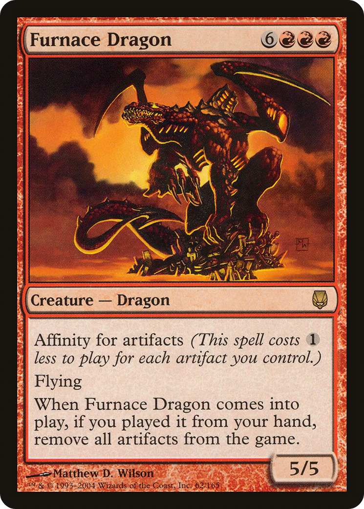 Furnace Dragon [Darksteel] | Grognard Games