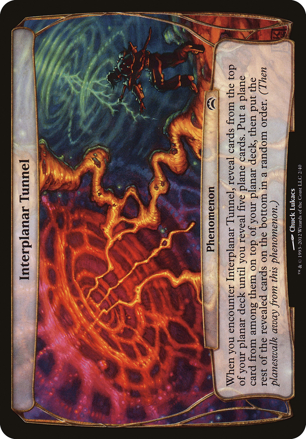 Interplanar Tunnel (OVER-002) - Planechase 2012 Planes Foil | Grognard Games