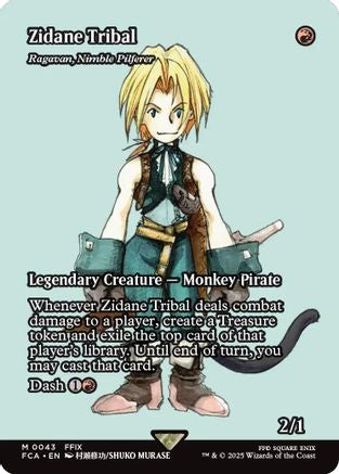 Zidane Tribal - Ragavan, Nimble Pilferer (Showcase) (FCA-043) - FINAL FANTASY: Through the Ages | Grognard Games