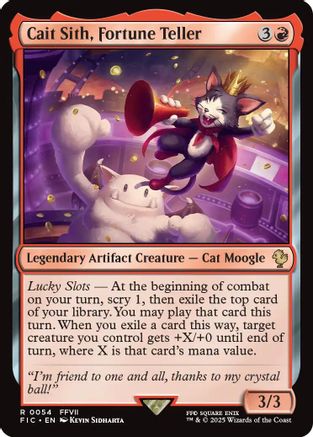 Cait Sith, Fortune Teller [FINAL FANTASY Commander] | Grognard Games