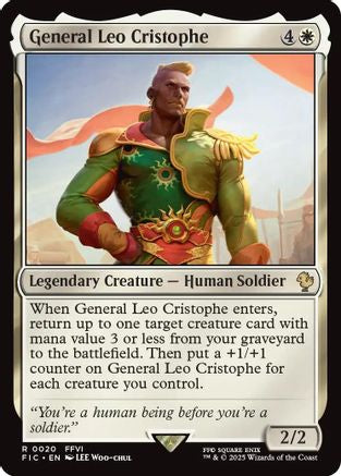 General Leo Cristophe [FINAL FANTASY Commander] | Grognard Games