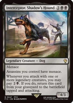 Interceptor, Shadow's Hound [FINAL FANTASY Commander] | Grognard Games