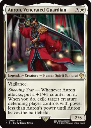 Auron, Venerated Guardian [FINAL FANTASY Commander] | Grognard Games