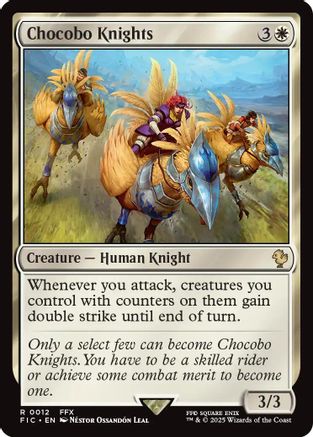 Chocobo Knights [FINAL FANTASY Commander] | Grognard Games