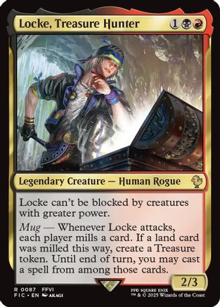 Locke, Treasure Hunter [FINAL FANTASY Commander] | Grognard Games