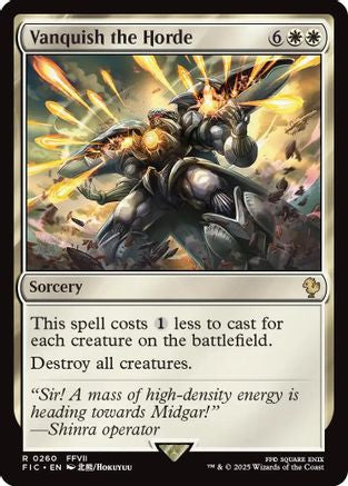Vanquish the Horde [FINAL FANTASY Commander] | Grognard Games