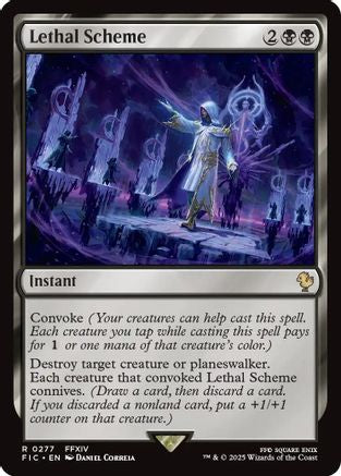 Lethal Scheme [FINAL FANTASY Commander] | Grognard Games
