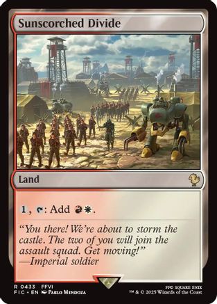 Sunscorched Divide [FINAL FANTASY Commander] | Grognard Games
