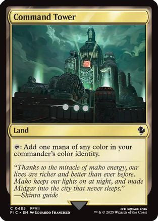 Command Tower (0485) [FINAL FANTASY Commander] | Grognard Games