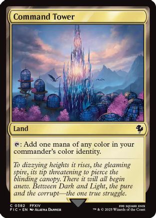 Command Tower (0382) [FINAL FANTASY Commander] | Grognard Games