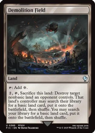 Demolition Field [FINAL FANTASY Commander] | Grognard Games