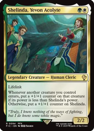 Shelinda, Yevon Acolyte [FINAL FANTASY Commander] | Grognard Games