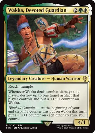Wakka, Devoted Guardian [FINAL FANTASY Commander] | Grognard Games