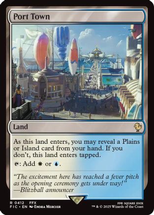 Port Town [FINAL FANTASY Commander] | Grognard Games