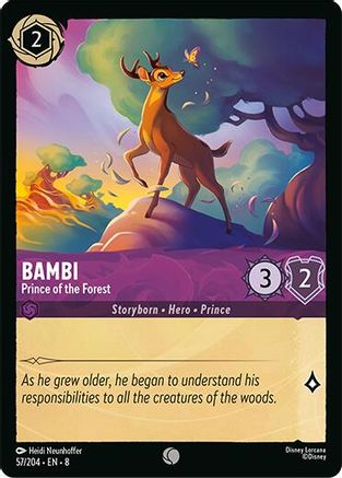 Bambi - Prince of the Forest (57/204) [Reign of Jafar] | Grognard Games
