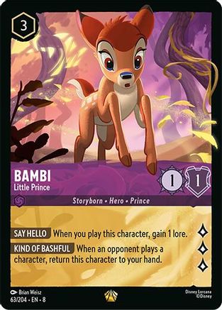 Bambi - Little Prince (63/204) [Reign of Jafar] | Grognard Games