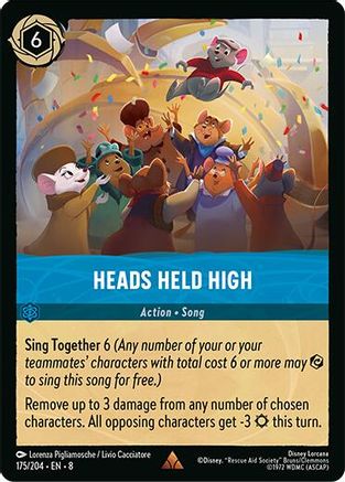 Heads Held High (175/204) [Reign of Jafar] | Grognard Games
