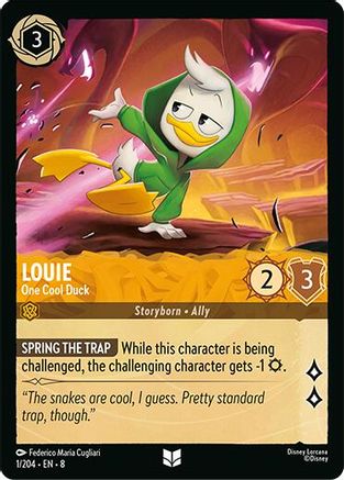 Louie - One Cool Duck (1/204) [Reign of Jafar] | Grognard Games