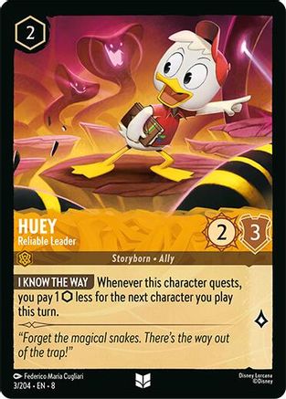 Huey - Reliable Leader (3/204) [Reign of Jafar] | Grognard Games