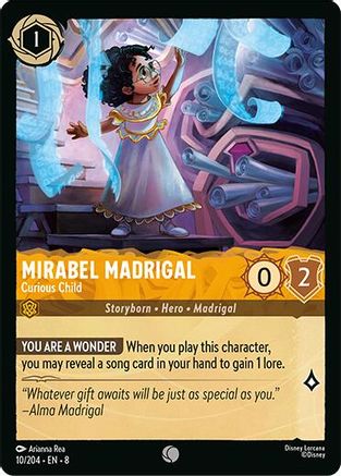 Maribel Madrigal - Curious Child (10/204) [Reign of Jafar] | Grognard Games