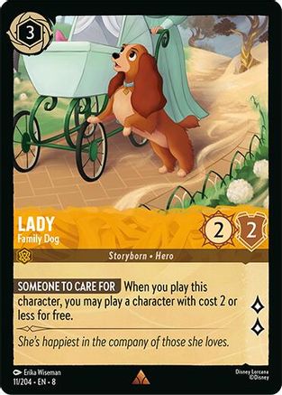 Lady - Family Dog (11/204) [Reign of Jafar] | Grognard Games