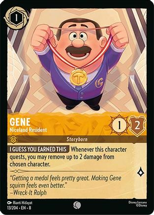 Gene - Niceland Resident (13/204) [Reign of Jafar] | Grognard Games