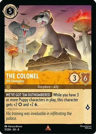 The Colonel - Old Sheepdog (17/204) [Reign of Jafar] | Grognard Games